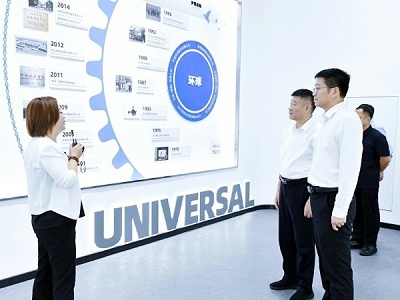 区委书记刘江明现场调研环球传动“智改数转网联”实践成果