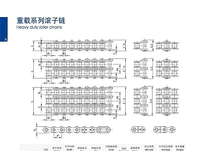 重载系列滚子链