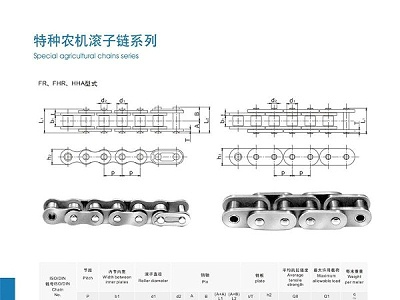 特种农机滚子链系列